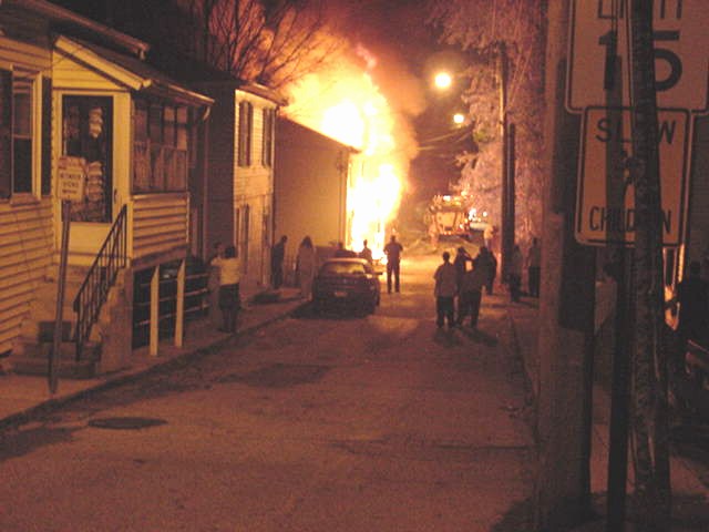 Norwich Firefighters on the Job